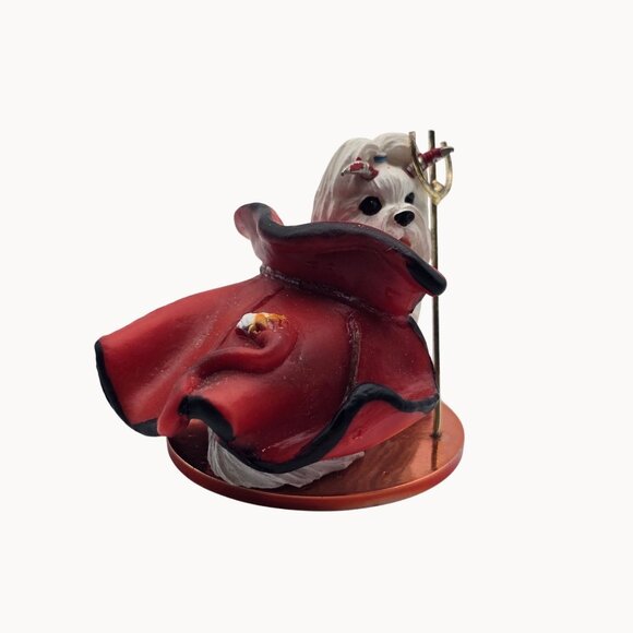 Tiny Ones Shihtzu White (DTD-26E) Little Devil Dog Figure Collectible Keepsake - Picture 2 of 9